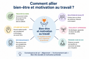 Comment allier bien-être et motivation au travail ?