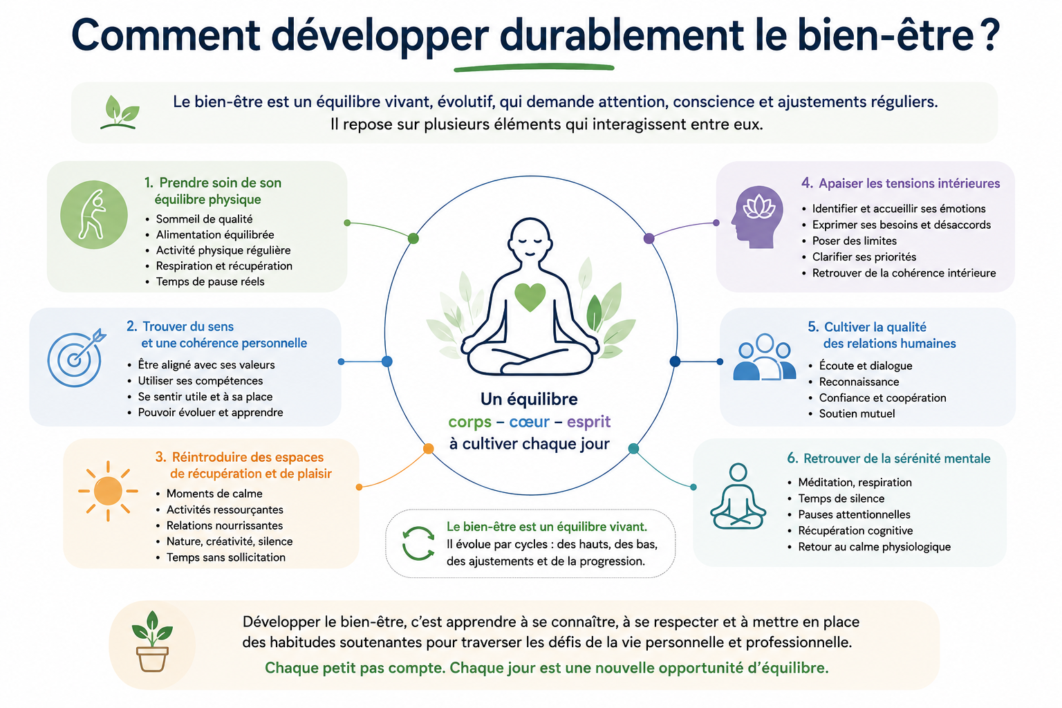 Lire la suite à propos de l’article Comment développer durablement le bien-être ?