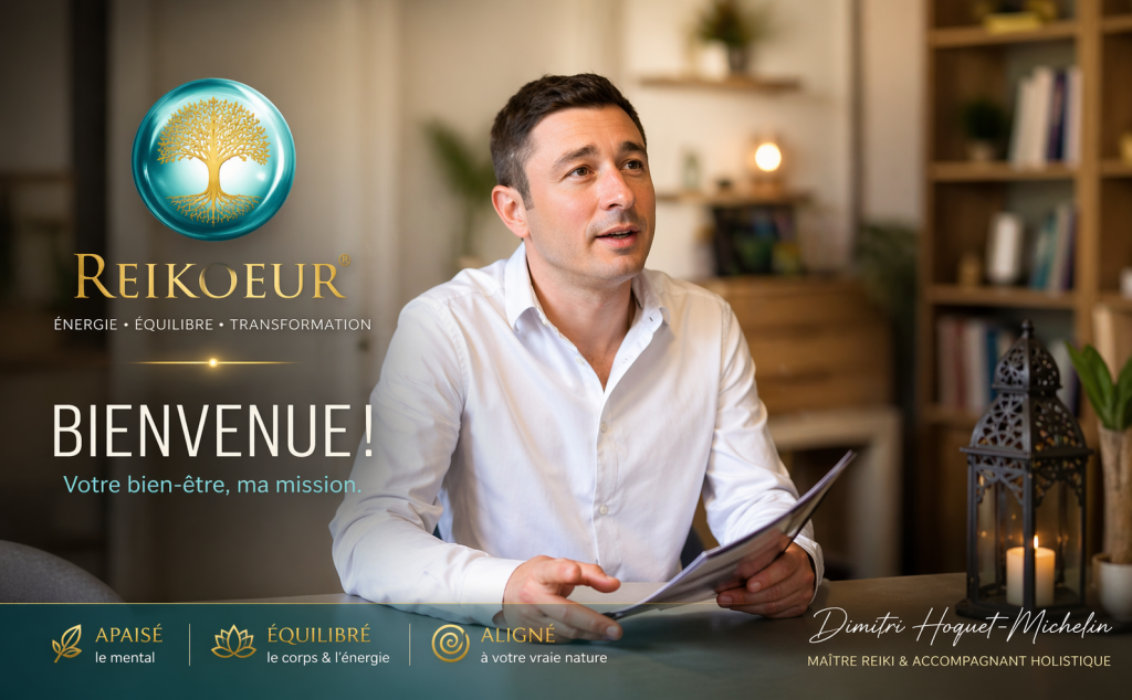Dimitri Hoquet-Michelin, Maître Reiki, Maison Reikoeur®, Frambouhans, Doubs