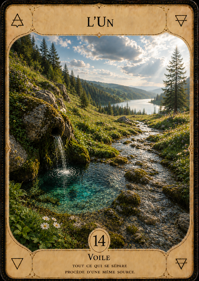 Carte L'Un, Oracle Reikoeur