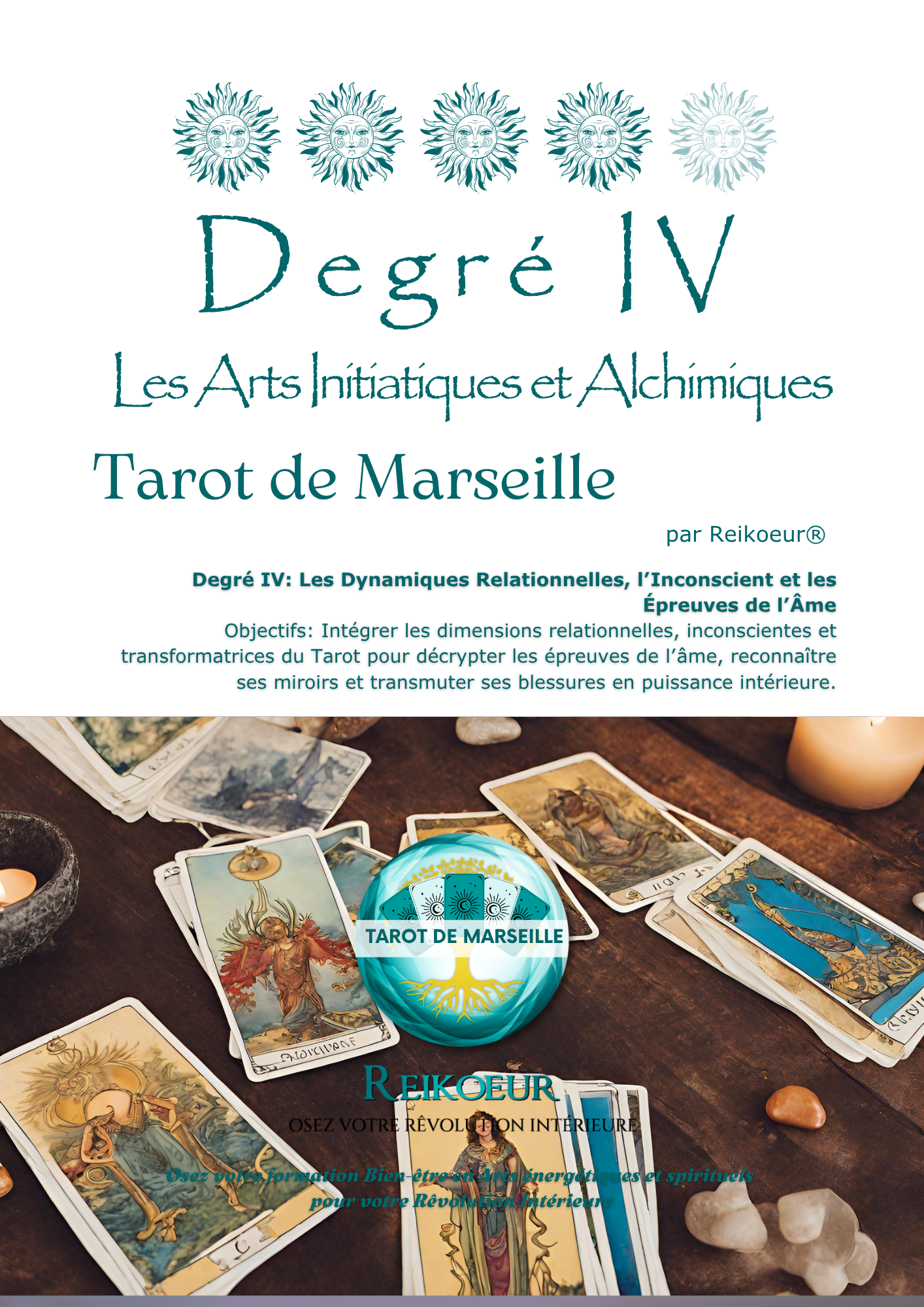 Les Dynamiques Relationnelles, l'Inconscient et les Épreuves de l'Âme — Tarot Alchimique de Marseille Reikoeur®