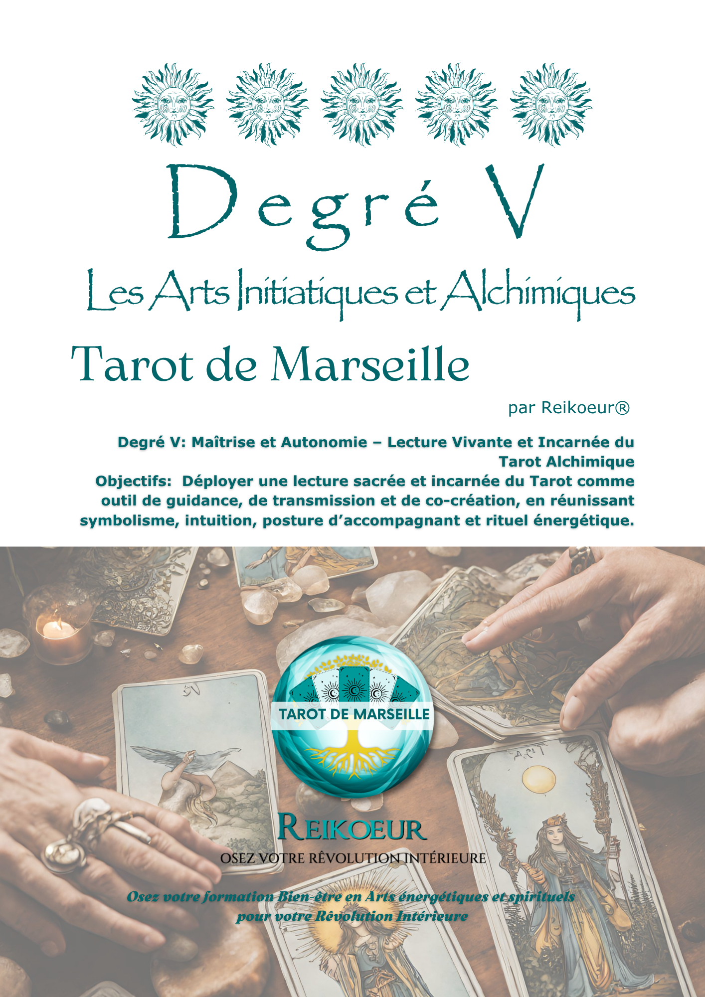 Le Degré Secret — Tarot Alchimique de Marseille Reikoeur®